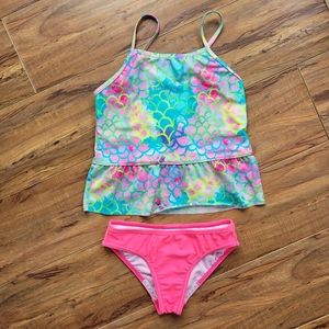 Girls size 8 Speedo tankini